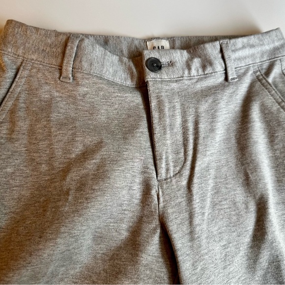 Gap Wide Leg Knit Pants Light Grey 0P - Picture 4 of 8